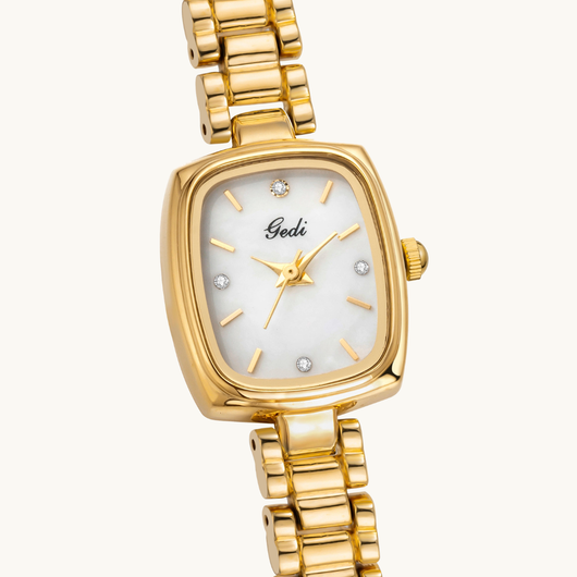 Pearl Dial Watch