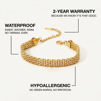 Multi-Strand Chain Bracelet