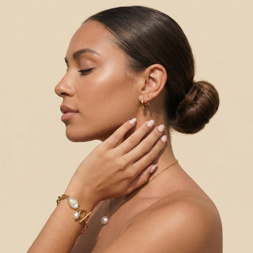 Floral Charm Bracelet