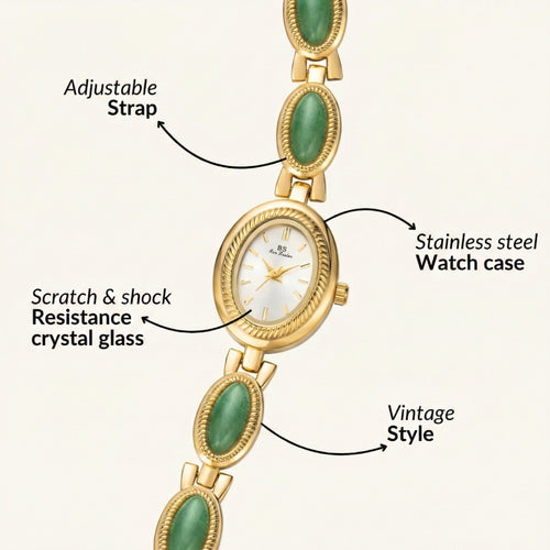 Jade Stone Watch