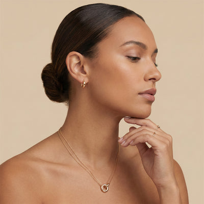 Interlocking Circle Necklace