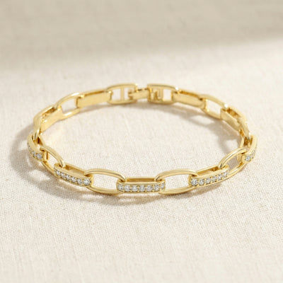 Pavé Link Bracelet