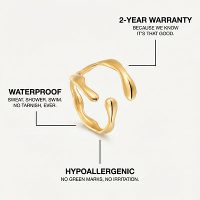 Liquid Wave Ring