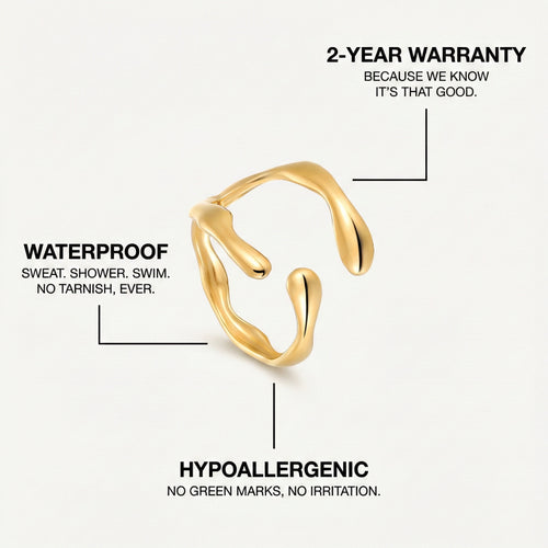 Liquid Wave Ring