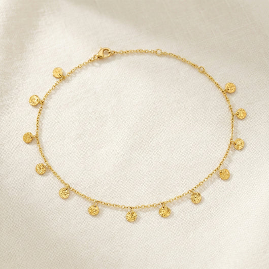 Coin Charm Anklet