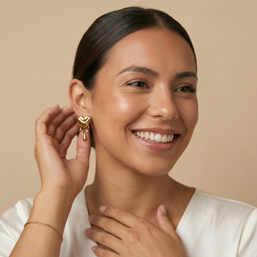 Liquid Drop Earrings