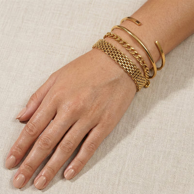 Multi-Strand Chain Bracelet