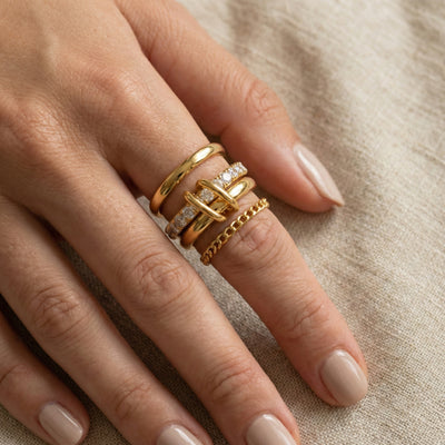 Knot Stack Ring