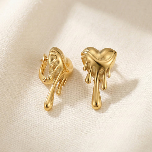 Liquid Drop Earrings