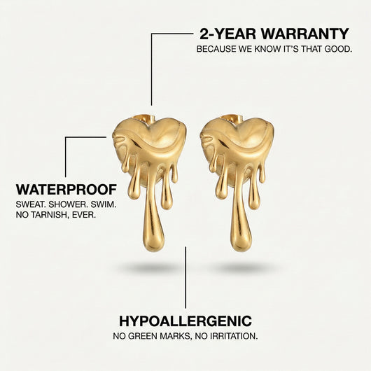 Liquid Drop Earrings