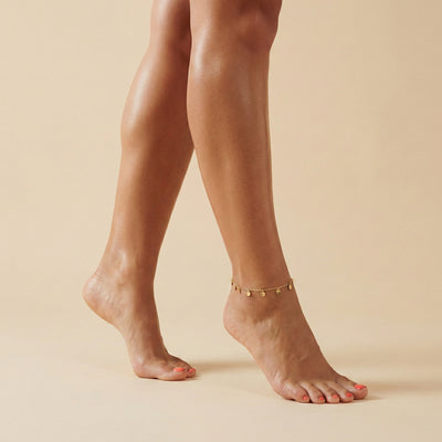 Coin Charm Anklet