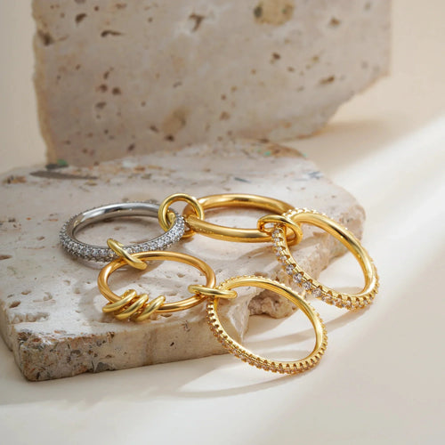 Twisted Stack Ring